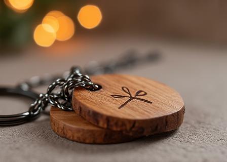 Paarschmuck Holz-Sets